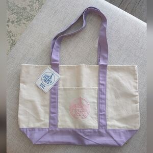 Trader Joe's Large Lavender Tote